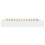 VidaXL vidaXL Bed Frame Bed Base Bedstead White 150x200 cm King Size Engineered Wood 5
