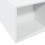 VidaXL vidaXL Bed Frame Bed Base Bedstead White 150x200 cm King Size Engineered Wood 7