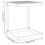 VidaXL vidaXL C Table Outdoor End Table C Shaped Laptop Side Table Solid Wood Acacia 9