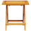 VidaXL vidaXL Garden Side Table Patio Dining Table Outdoor Table Solid Wood Acacia 3