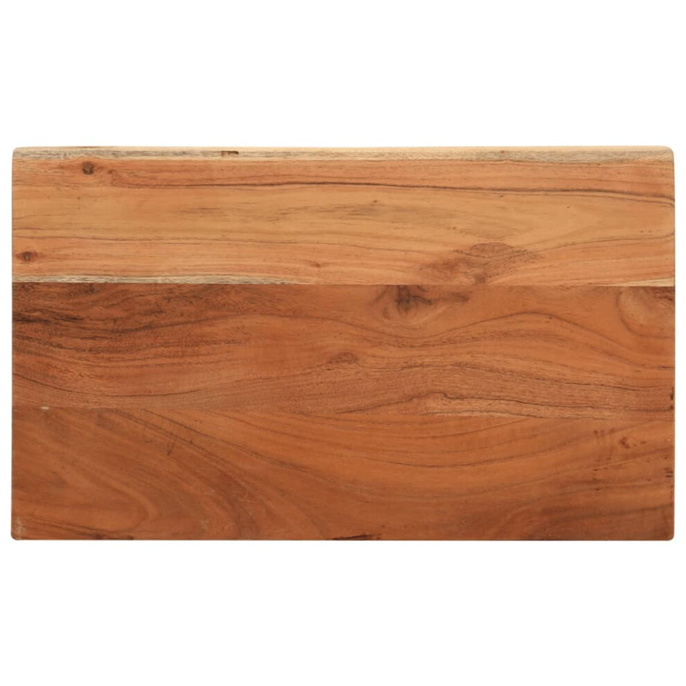 Vidaxl Table Top Replacement Dining Table Top Rectangular Solid Wood Acacia