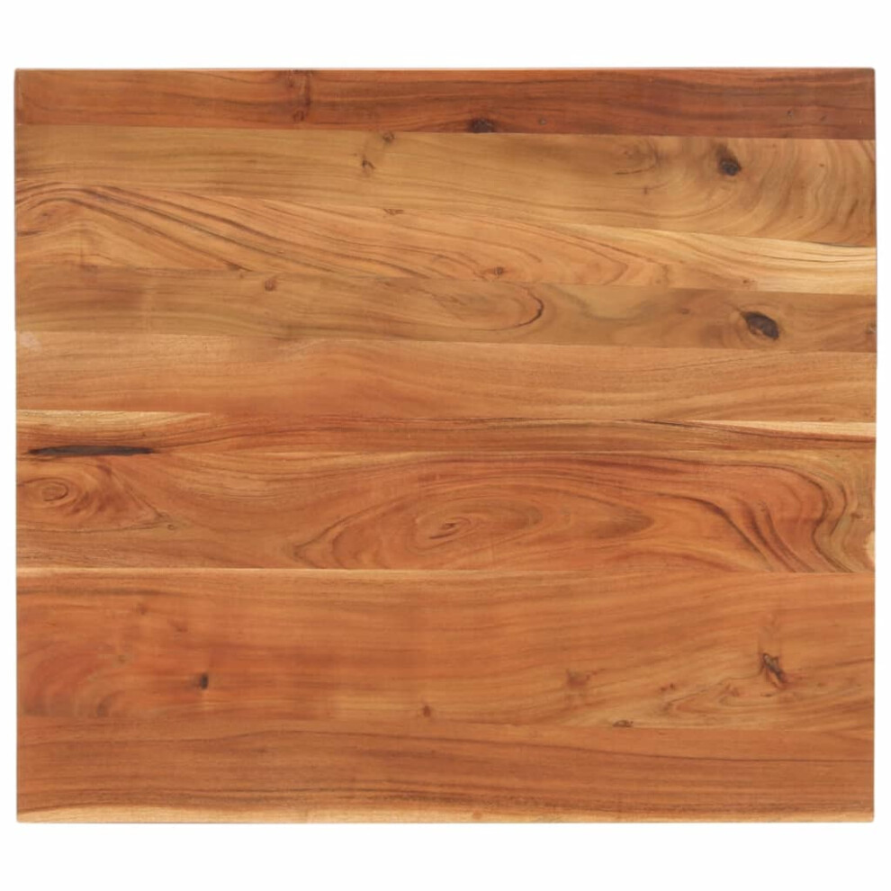 Vidaxl Table Top Replacement Dining Table Top Rectangular Solid Wood Acacia