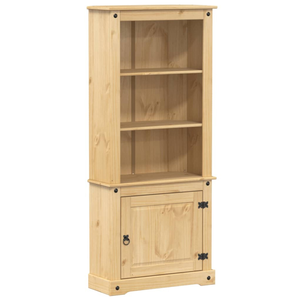 vidaXL Highboard Sideboard Side Cabinet Home Storage Cupboard Solid Wood Pine