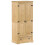 VidaXL vidaXL Wardrobe Cupboard Closet Clothes Storage Organiser Solid Wood Pine 2