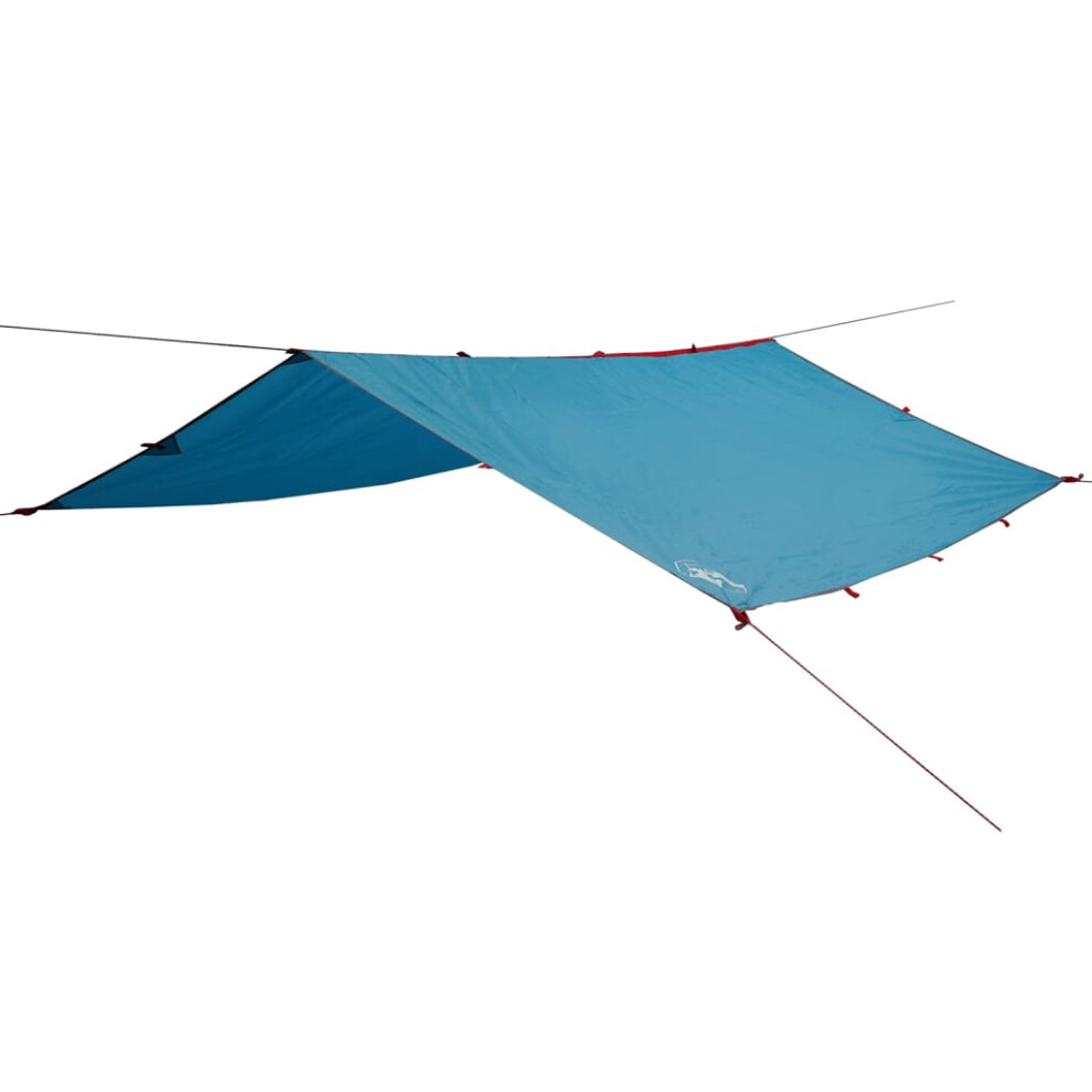 vidaXL Camping Tarp Outdoor Patio Tarpaulin Shelter Sunshade Blue Waterproof-image-OPC-PDY2FWF-NEW