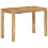 VidaXL vidaXL Solid Mango Wood Dining Table - 110 x 55 x 76 cm, Natural Finish, Iron Frame, Rustic Kitchen/Restaurant Bistro Table 9