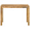 VidaXL vidaXL Solid Mango Wood Dining Table - 110 x 55 x 76 cm, Natural Finish, Iron Frame, Rustic Kitchen/Restaurant Bistro Table 2
