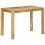 VidaXL vidaXL Solid Mango Wood Dining Table - 110 x 55 x 76 cm, Natural Finish, Iron Frame, Rustic Kitchen/Restaurant Bistro Table 11