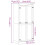 VidaXL vidaXL Wardrobe Cupboard Closet Clothes Storage Organiser Solid Wood Pine 4