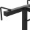 VidaXL vidaXL Saddle Rack Wall Mounted Saddle Stand Horse Saddle Pad Rack Black Iron 8