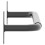VidaXL vidaXL Saddle Pad Rack Saddle Pad Holder Horse Saddle Blanket Rack Black Iron 5