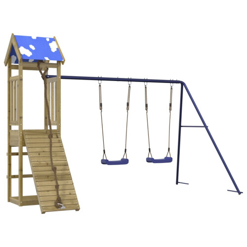 VidaXL vidaXL Spielturm Imprägniertes Kiefernholz 1