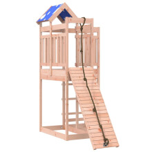 vidaXL Outdoor Playset Garden Playhouse Kids Playground Solid Wood Douglas