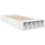 VidaXL vidaXL Bed Frame Home Bed Base White 75x190 cm Small Single Engineered Wood 1