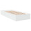 VidaXL vidaXL Bed Frame Home Bed Base White 75x190 cm Small Single Engineered Wood 6