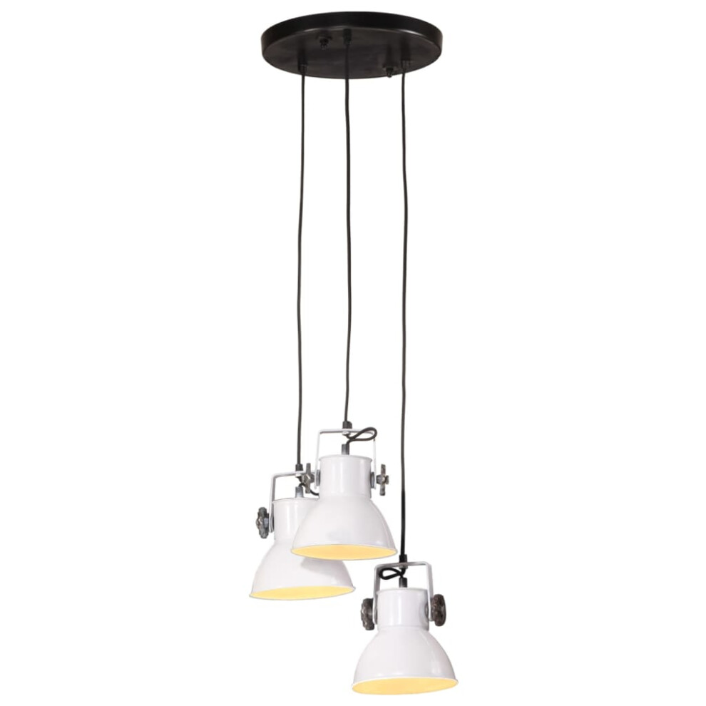 vidaXL Hanging Lamp Ceiling Lamp Chandelier Pendant Lighting 25 W White E27