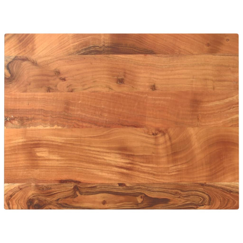 Vidaxl Table Top Replacement Dining Table Top Rectangular Solid Wood Acacia