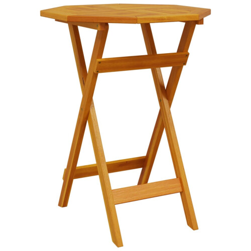 VidaXL vidaXL Folding Garden Table Outdoor Table Patio Dining Table Solid Wood Acacia