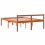 VidaXL vidaXL Bed Frame Bed Base Wax Brown 120x190 cm Small Double Solid Wood Pine 6