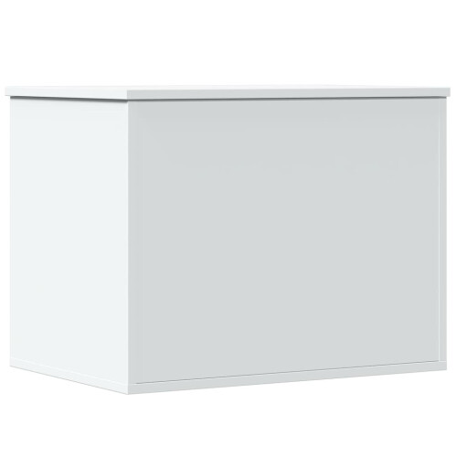 VidaXL vidaXL Storage Box Blanket Box Storage Chest Toy Box White Engineered Wood