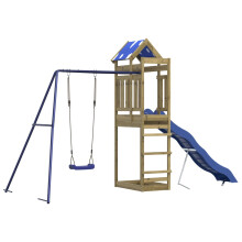 vidaXL Outdoor Playset Impregnated Wood Pine playset wooden playset