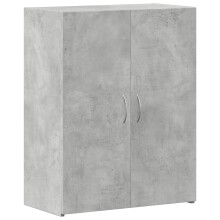 vidaXL File Cabinet File Storage Filing Cabinet Concrete Grey Engineered Wood