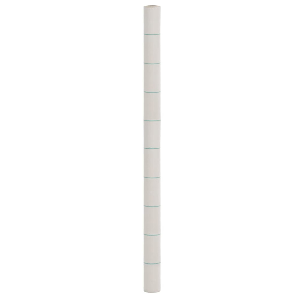 Vidaxl Weed Membrane Garden Weed Barrier Fabric Weed Control White 2X200 M Pp