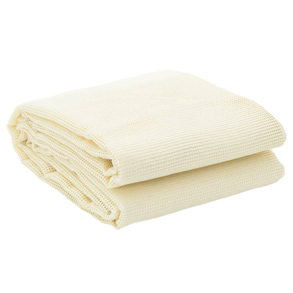 vidaXL Tent Carpet Cream 6x2.5 m camping ground mat rug underlay camping rug