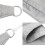 VidaXL vidaXL Sonnensegel Hellgrau 2,5x2,5 m 100% Polyester Oxford 6