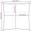 VidaXL vidaXL Sonnensegel Hellgrau 2,5x2,5 m 100% Polyester Oxford 10