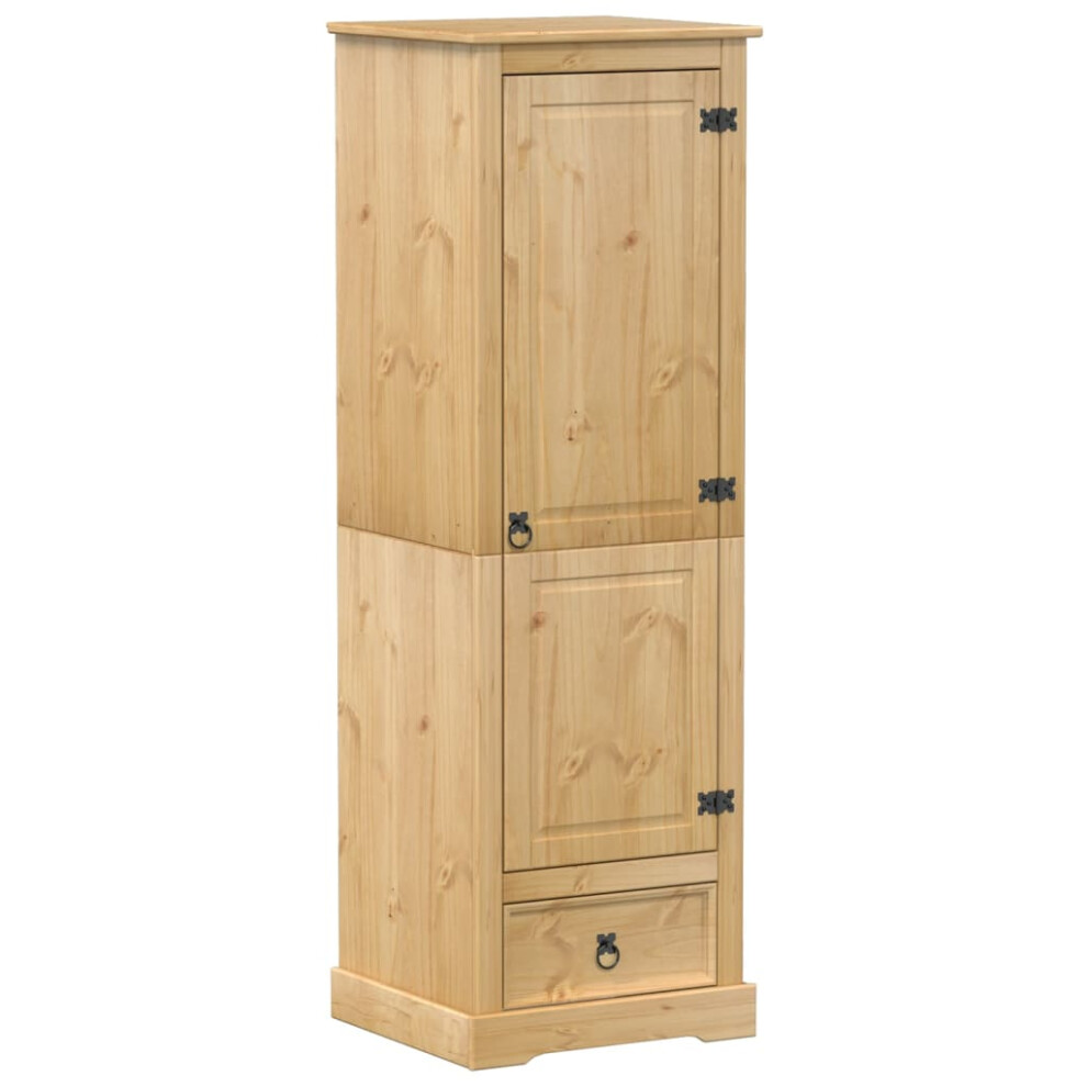 vidaXL Wardrobe Organiser Closet Clothes Storage Organiser Solid Wood Pine