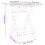 VidaXL vidaXL Folding Garden Table Outdoor Table Patio Dining Table Solid Wood Acacia 4