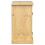 VidaXL vidaXL Corona Solid Pine Bathroom Sink Vanity Unit, 73x33x60 cm – Rustic Honey Wax Finish with Ample Storage 5