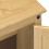 VidaXL vidaXL Corona Solid Pine Bathroom Sink Vanity Unit, 73x33x60 cm – Rustic Honey Wax Finish with Ample Storage 7