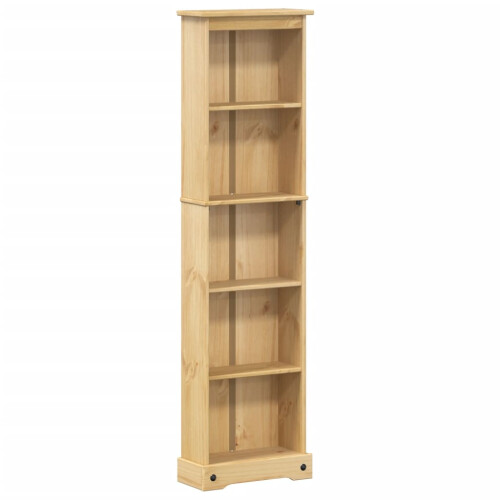 VidaXL vidaXL Bookcase Display Bookshelf Storage Cabinet Book Rack Solid Wood Pine 1