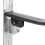 VidaXL vidaXL Saddle Rack with Bridle Hook Single Arm Foldable Saddle Stand Black Iron 7
