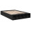 VidaXL vidaXL Bed Frame Bed Base Bedstead Black 135x190 cm Double Engineered Wood 1