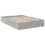 VidaXL vidaXL Bed Frame Bed Concrete Grey 120x190 cm Small Double Engineered Wood 6