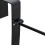 VidaXL vidaXL Foldable Saddle Rack Portable Saddle Stand Saddle Holder Black Steel 7