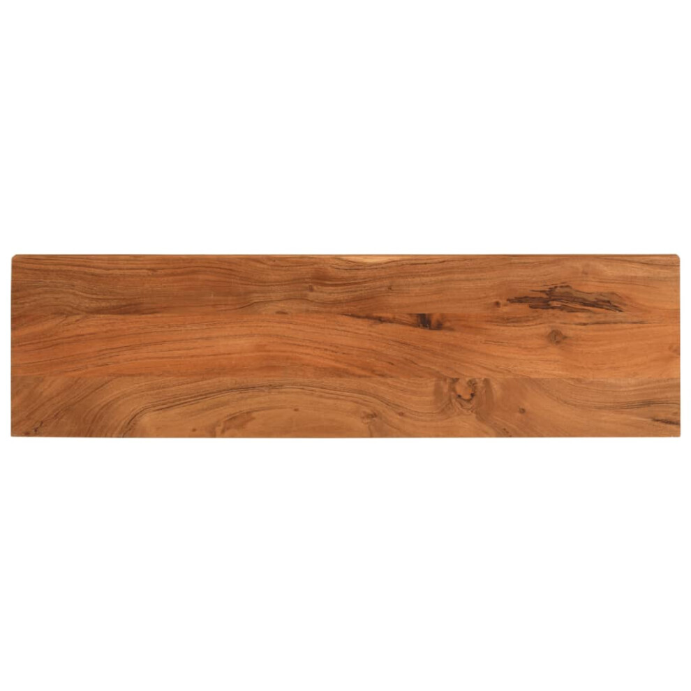 Vidaxl Table Top Replacement Dining Table Top Rectangular Solid Wood Acacia