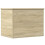 VidaXL vidaXL Storage Box Blanket Box Storage Chest Box Sonoma Oak Engineered Wood 2