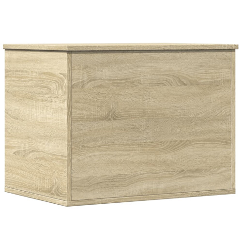 VidaXL vidaXL Storage Box Blanket Box Storage Chest Box Sonoma Oak Engineered Wood 1