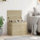 VidaXL vidaXL Storage Box Blanket Box Storage Chest Box Sonoma Oak Engineered Wood 3