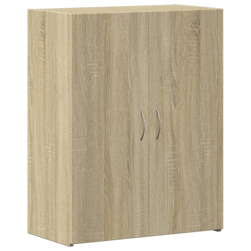 Vidaxl File Cabinet File Storage Filing Cabinet Sonoma Oak Engineered Wood