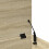 VidaXL vidaXL Storage Box Blanket Box Storage Chest Box Sonoma Oak Engineered Wood 9