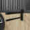 VidaXL vidaXL Saddle Rack Twin Arm Portable Saddle Stand Saddle Pad Rack Black Iron 3