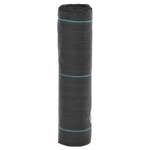 vidaXL Weed Membrane Weed Barrier Fabric Weed Control Cover Black 0.5x200 m PP