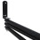 VidaXL vidaXL Saddle Pad Rack 3 Arms Saddle Pad Holder Saddle Blanket Rack Black Iron 8
