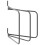 VidaXL vidaXL Saddle Pad Rack 3 Arms Saddle Pad Holder Saddle Blanket Rack Black Iron 7