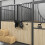 VidaXL vidaXL Bridle Rack Wall Mounted Saddle Rack Saddle Stand Holder Black Iron 3